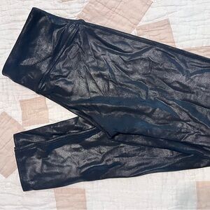 SPANX Glossy Black Leggings